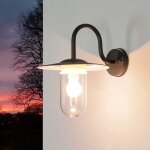 Licht - erlebnisse - applique d'extrieur gteborg avec bras au design vintage anthracite dans le style ...