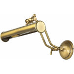 Licht - erlebnisse - applique d'int�rieur pour tableau artisanale style art nouveau en laiton bronze ...