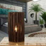 Licht - erlebnisse - lampe de table décorative en bois flotté 31 cm travail manuel lampe de table en ... Licht - erlebnisse - lampe de table décorative en bois flotté 31 cm travail manuel lampe de table en ...