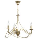 Licht - erlebnisse - petit lustre en or antique rustique 3 branches e14 salle à manger salon Licht - erlebnisse - petit lustre en or antique rustique 3 branches e14 salle à manger salon