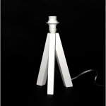 Licht - erlebnisse - pied de lampe trpied en bois blanc au design moderne dans le style scandinave e14 ...