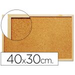 Panneau de liège q - connect 40x30cm cadre en bois Panneau de liège q - connect 40x30cm cadre en bois