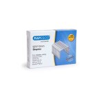 Rapesco 1237 bote de 1000 agrafes en acier galvanis argent