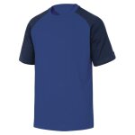 Tee - shirt bicolore genoa manches courtes bleu roi / bleu marine t2xl - delta plus - genoabmxx