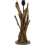 Light & living - lampe de table - bluma - marron - bois -