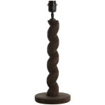 Light & living - lampe de table - nanno - gris - bois - luminaire