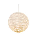 Lina - grande suspension - 1 lumire -  400 mm - blanc - design, moderne, rtro - clairage intrieur ...