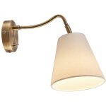 Lindby - applique murale tissu 'ethan' pour salon & salle � manger