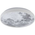 Lindby - led plafonnier 'lune' pour salon & salle � manger