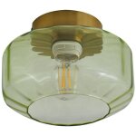 Lindby - plafonnier � intensit� variable 'hildur' en verre pour salon & salle � manger