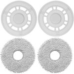 Lingettes avec support accessoires pour ecovacs deebot t30c omni, t50 pro omni, n30 pro omni, t30 pro ...