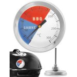 Linghhang - 1 pcs thermom�tre de cuisson analogique pour barbecue, fumoir, casserole, po�le, diam�tre ...