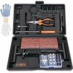 Linghhang - 100 pcs kit de reparation de pneu moto professionnel meche pneu kit crevaison r�paration ...