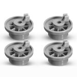 Linghhang - lot de 4 roulettes de lave - vaisselle pour panier inf�rieur, roulettes panier lave - vaisselle, ...