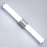 Linghhang - applique murale led miroir salle de bain m�tal verre e14 lampe luminaire de salle de bain ...