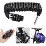 Linghhang - cadenas velo antivol � 4 chiffres, long 150cm, antivol velo en alliage de zinc et pvc, cadenas ...