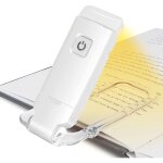 Linghhang - lampe de lecture usb liseuses led rechargeable avec lampe de lecture pour lire au lit pince ...