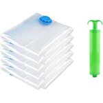 Linghhang - autres rangements 8pcs sacs de rangement sous vide housses de rangement sous vide voyages ...