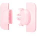 Linghhang - serrure de s�curit� rose pour r�frig�rateur, serrure collante pour armoire de s�curit� pour ...