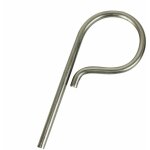 Lot de 10 pitons p standard en inox 12 cm linxor