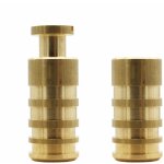 Lot de 20 pitons escamotables en laiton - diam 20 mm - linxor