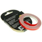 Liseret autocollant 9mm x 10m rouge carénage jante décoration pneu bricolage Liseret autocollant 9mm x 10m rouge carénage jante décoration pneu bricolage