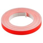 Liseret autocollant 9mm x 10m rouge fluo carénage jante décoration pneu bricolage Liseret autocollant 9mm x 10m rouge fluo carénage jante décoration pneu bricolage