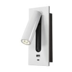 Liseuse led lampe de chevet lampe de chevet avec interrupteur cach�, type c lampe de chevet encastr� ...