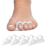 Lisseur d'orteils en marteau et orth�ses, attelle en gel souple, r�duit la douleur au pied et pr�vient ...