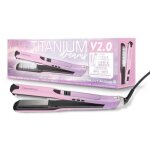 Lisseur vapeur saint algue demeliss titanium v2. 0 - lisseur vapeur ultra puissant - couleur rose / violet ...