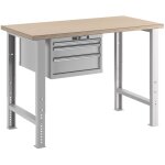 Lista - tabli modulaire, hauteur 740 - 1090 mm, caisson Lista - tabli modulaire, hauteur 740 - 1090 mm, caisson