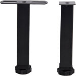 Literie 2 pied de liaison m�tal 25 cm pour sommier m�tal pied de support de cadre de rang�e pied de support ...