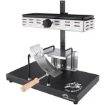 Appareil � raclette 1 / 2 meule 850w pour 6 � 8 personnes ? design vache ludique ? rampe de chauffe r�glable ...
