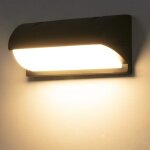 18w applique murale extérieur avec détecteur de movement, 3000k blanc chaud luminaire exterieur murale ... 18w applique murale extérieur avec détecteur de movement, 3000k blanc chaud luminaire exterieur murale ...