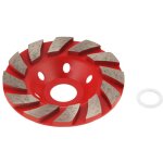 Litzee - 1pcs disque de meule diamant�e segment disque de pon�age pour granit ma�onnerie pierre b�ton ...