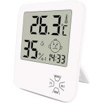 Mini thermomtre hygromtre intrieur numrique  haute prcision thermomtre maison avec support pliant ...