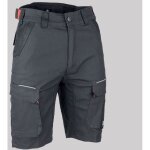 Lma - bermuda pal�o multipoches stretch - gris nuit / noir - t. 36 6165 - 36