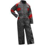 Lma - combinaison de travail double zip enfant tournesol gris fonc 8 ans