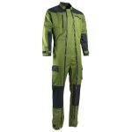 Lma - combinaison de travail agricole homme trident couleur vert / noir - taille v�tement xl