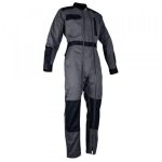 Lma - combinaison de travail homme renforce aux genoux chlore couleur gris / noir - taille vtement ...