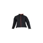 Lma - doudoune de travail femme laponie - noir / rouge fluo 3xl Lma - doudoune de travail femme laponie - noir / rouge fluo 3xl