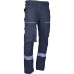 Lma - pantalon de travail stretch multipoches elevateur bleu fonc 40