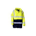 Lma - parka 4 en1 haute visibilité jaune fluo / marine prevention - 5002 taille m Lma - parka 4 en1 haute visibilité jaune fluo / marine prevention - 5002 taille m