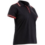 Polo de travail maille pique mc femme the lma noir xs - 1