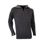 Pull col camionneur cacao lma noir xxl