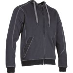 Lma - sweat � capuche zipp� - 8048 charpente taille 4