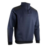 Lma - sweat col camionneur bicolore - bogota 8086 - 3xl