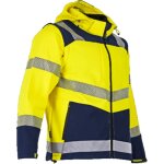 Lma - veste haute - visibilit� viseur - softshell 3 couches - jaune / marine - t2 s 2227 t2