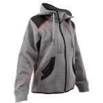 Lma - veste de travail zippée col montant femme scarlett - noir xs - 1 Lma - veste de travail zippée col montant femme scarlett - noir xs - 1