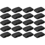 Lntyq lot de 20 sangles �lastiques pour sac � dos - passant de ceinture large